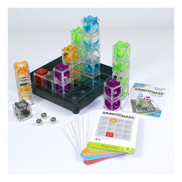 ThinkFun Gravity Maze Marble Run Brain Game and STEM Toy for Boys and Girls Age - Picture 3 of 6